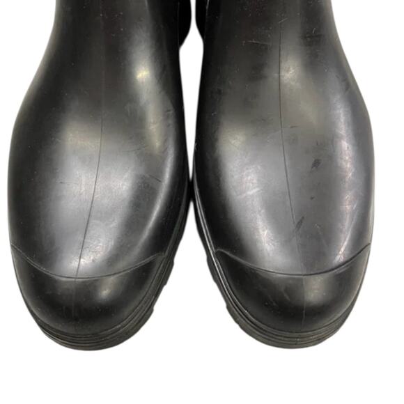 Gucci Aspen Lug Sole Wool Rubber Boots Black | Vintage 2000s - Picture 7 of 13